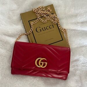Authentic GUCCI Marmont Wallet Crossbody Bag